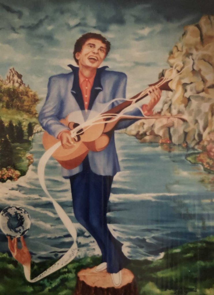 Le opere del Maestro Masrur Imani: Gianni Morandi in musica