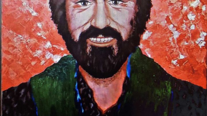 Le opere del Maestro Masrur Imani: Maestro Pavarotti